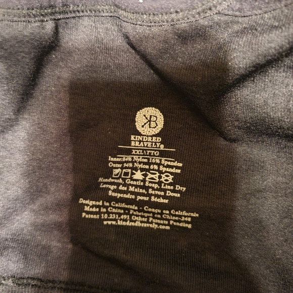 Kindred Bravely Sublime Nursing Pumping Bra XXL Black Beige - Picture 2 of 7